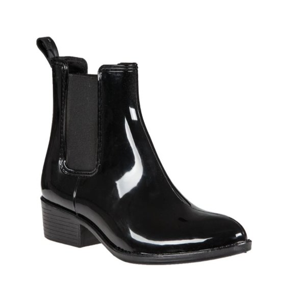 Black Jeffery Campbell Chelsea Waterproof Boots - Picture 3 of 7